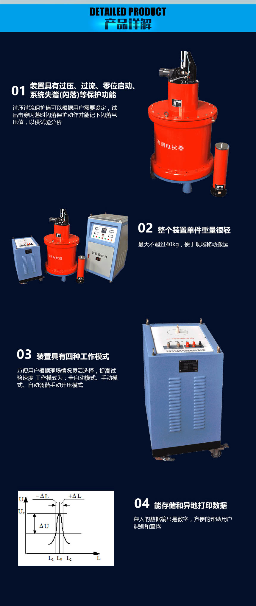 变频调感式谐振试验装置